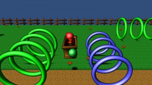 Thrust or Bust Grassy Level Screenshot