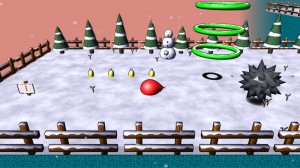 Thrust or Bust Wintery Level Screenshot