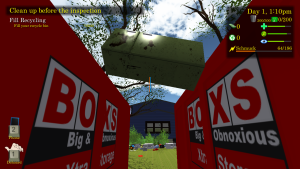 An example of trying to establish a good balance between reality and absurdity.